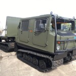 Ex Army Hagglunds Bv206 Load Carrier with Crane Ex Army Hagglunds Bv206 Load Carrier with Crane