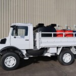 Ex Army Mercedes Unimog U1300L RHD Service Truck with Winch Ex Army Mercedes Unimog U1300L RHD Service Truck with Winch