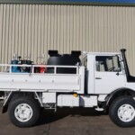 Ex Army Mercedes Unimog U1300L RHD Service Truck with Winch Ex Army Mercedes Unimog U1300L RHD Service Truck with Winch