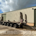 Ex Army Goldhofer 8 Axle Low Loader Drawbar Trailer Ex Army Goldhofer 8 Axle Low Loader Drawbar Trailer