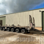 Ex Army Goldhofer 8 Axle Low Loader Drawbar Trailer Ex Army Goldhofer 8 Axle Low Loader Drawbar Trailer