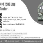 Ex Army Unused MAN 4x4 7,500 Litre Bunded Fuel Tanker Ex Army Unused MAN 4x4 7,500 Litre Bunded Fuel Tanker