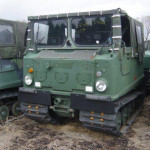 Ex Army Hagglunds BV206 Soft Top Anti-Tank ATV Platform Ex Army Hagglunds BV206 Soft Top Anti-Tank ATV Platform