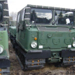 Ex Army Hagglunds BV206 Soft Top Anti-Tank ATV Platform Ex Army Hagglunds BV206 Soft Top Anti-Tank ATV Platform