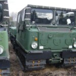 Ex Army Hagglunds BV206 Soft Top Anti-Tank ATV Platform Ex Army Hagglunds BV206 Soft Top Anti-Tank ATV Platform