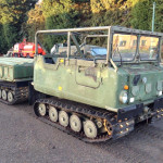 Ex Army Hagglunds BV206 Soft Top Anti-Tank ATV Platform Ex Army Hagglunds BV206 Soft Top Anti-Tank ATV Platform