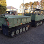 Ex Army Hagglunds BV206 Soft Top Anti-Tank ATV Platform Ex Army Hagglunds BV206 Soft Top Anti-Tank ATV Platform