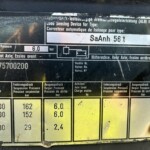 Ex Army Kassbohrer 56T 6 Axle Semi Trailer Ex Army Kassbohrer 56T 6 Axle Semi Trailer