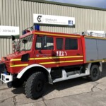 Mercedes Unimog U1300L Crew Cab 4x4 Fire Engine Mercedes Unimog U1300L Crew Cab 4x4 Fire Engine