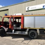 Mercedes Unimog U1300L Crew Cab 4x4 Fire Engine Mercedes Unimog U1300L Crew Cab 4x4 Fire Engine