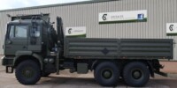 ex army MAN 27.314 6x6 Cargo Truck with HMF 910 7.9 tm Crane ex army MAN 27.314 6x6 Cargo Truck with HMF 910 7.9 tm Crane