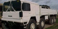 Ex Army MAN 464 8x8 KAT A1 Cargo Truck With Crane Ex Army MAN 464 8x8 KAT A1 Cargo Truck With Crane