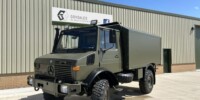 Mercedes Unimog U1550L 4×4 Box Truck Mercedes Unimog U1550L 4×4 Box Truck