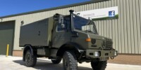 Mercedes Unimog U1550L 4×4 Box Truck Mercedes Unimog U1550L 4×4 Box Truck