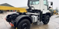 Mercedes Unimog U400 with Danline Runway Sweeper Mercedes Unimog U400 with Danline Runway Sweeper