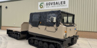 Hagglunds BV 206 Soft Top Cargo Flat Bed Load Carrier Hagglunds BV 206 Soft Top Cargo Flat Bed Load Carrier