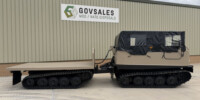 Hagglunds BV 206 Soft Top Cargo Flat Bed Load Carrier Hagglunds BV 206 Soft Top Cargo Flat Bed Load Carrier