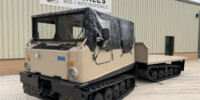 Hagglunds BV 206 Soft Top Cargo Flat Bed Load Carrier Hagglunds BV 206 Soft Top Cargo Flat Bed Load Carrier