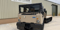 Hagglunds BV 206 Soft Top Cargo Flat Bed Load Carrier Hagglunds BV 206 Soft Top Cargo Flat Bed Load Carrier
