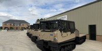 Hagglunds BV 206 Soft Top Cargo Flat Bed Load Carrier Hagglunds BV 206 Soft Top Cargo Flat Bed Load Carrier