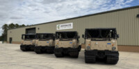 Hagglunds BV 206 Soft Top Cargo Flat Bed Load Carrier Hagglunds BV 206 Soft Top Cargo Flat Bed Load Carrier