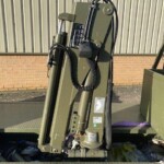 Unused cargo body with Hiab Crane as removed from Mowag 6x6 vehicle Unused cargo body with Hiab Crane as removed from Mowag 6x6 vehicle