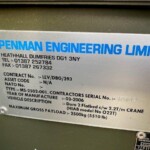 Unused cargo body with Hiab Crane as removed from Mowag 6x6 vehicle Unused cargo body with Hiab Crane as removed from Mowag 6x6 vehicle