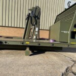 Unused cargo body with Hiab Crane as removed from Mowag 6x6 vehicle Unused cargo body with Hiab Crane as removed from Mowag 6x6 vehicle