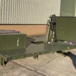 Unused cargo body with Hiab Crane as removed from Mowag 6x6 vehicle Unused cargo body with Hiab Crane as removed from Mowag 6x6 vehicle