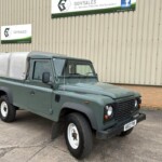 ex military vehicles land rover defender 110 pick up rhd puma 50484 ex military vehicles land rover defender 110 pick up rhd puma 50484_001 photo