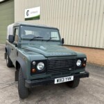 ex military vehicles land rover defender 110 pick up rhd puma 50484 ex military vehicles land rover defender 110 pick up rhd puma 50484_002 photo