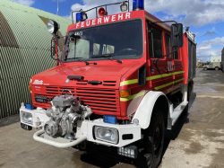 Mercedes Unimog U1300L Crew Cab 4x4 Fire Engine
