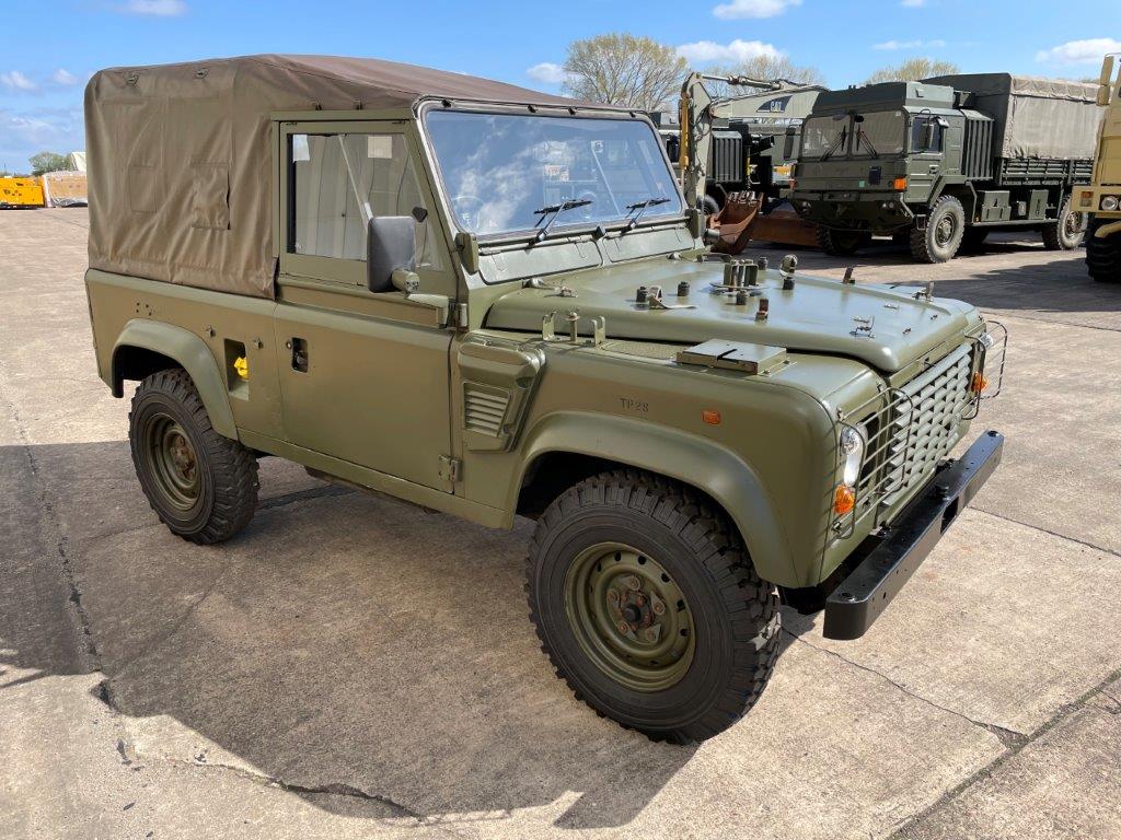 Ex Military - 50490 – Land Rover Defender 90 Wolf RHD Soft Top (Remus) – SOLD