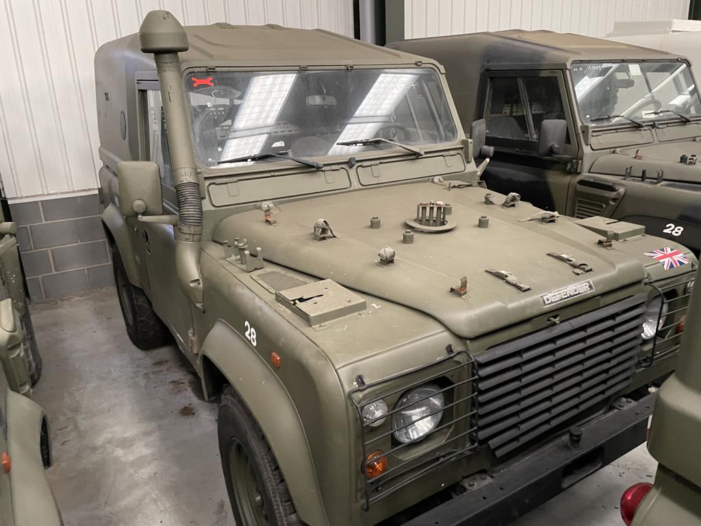 Ex Military - 15049 – Land Rover Defender 90 Wolf LHD Hard Top (Remus) USA Compliant