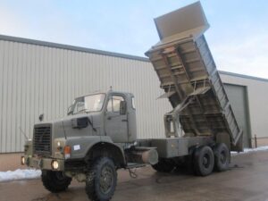 Ex Army Volvo N10 6x6 tipper truck