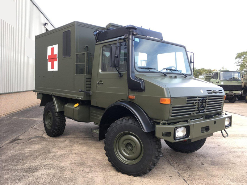 Ex Military - Mercedes Benz Unimog U1300L 4×4 Medical Ambulance