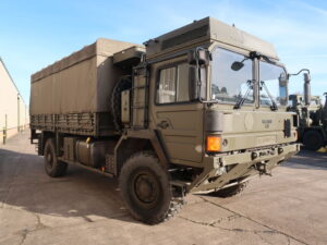 Ex Army MAN HX60 18.330 4x4 Drop Side Cargo Truck