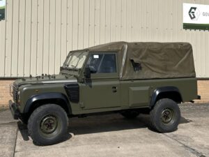 ex army land rover 110 lhd wolf soft top 