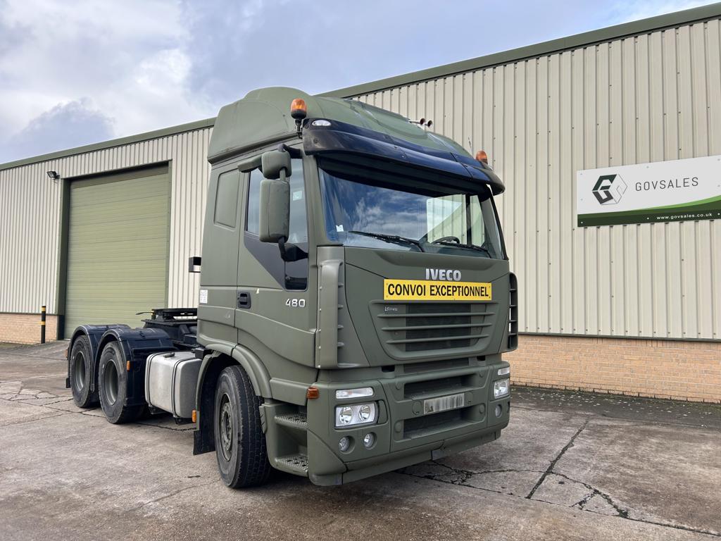 ex army Iveco Stralis 6x4 Tractor Unit