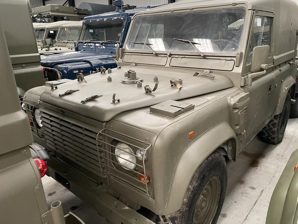 Ex Military - 10666 – Land Rover Defender 90 Wolf LHD Hard Top (Remus) USA Compliant