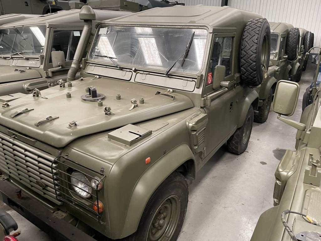 Ex Military - 14939 – Land Rover Defender 90 Wolf LHD Hard Top (Remus) USA Compliant