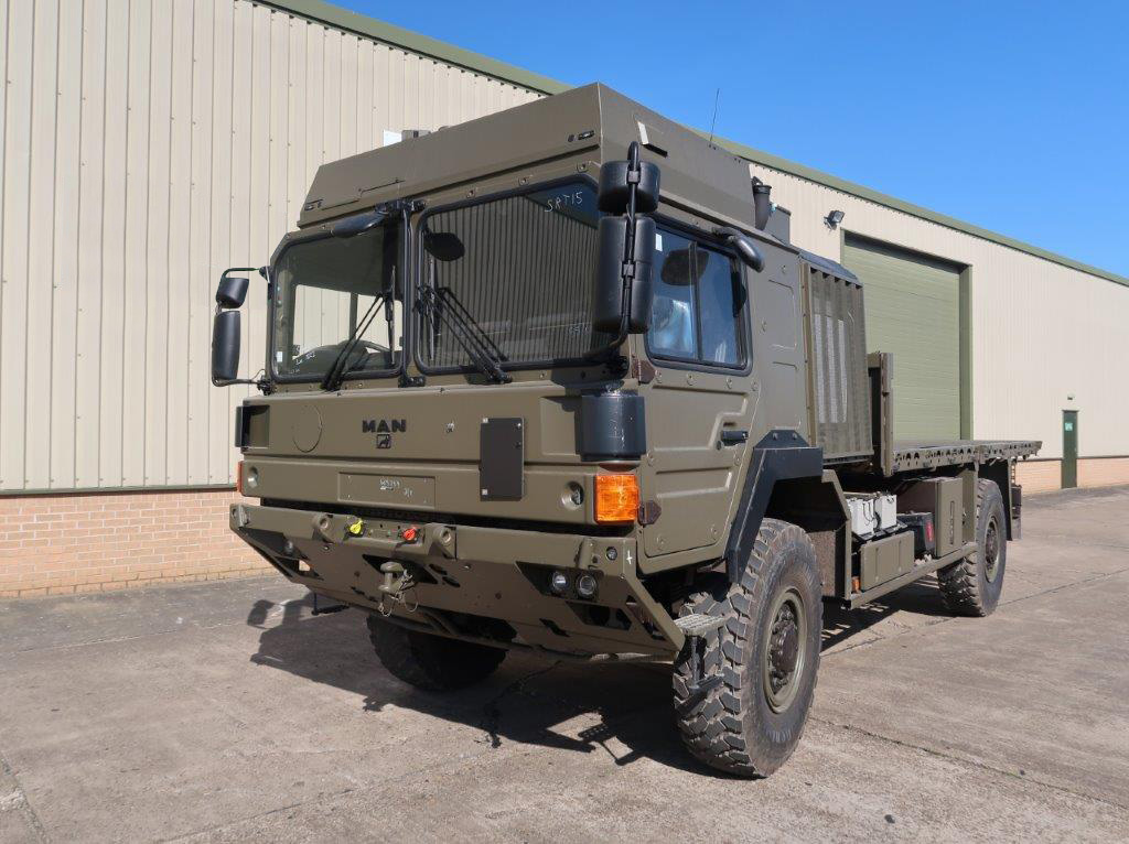 Ex Military - 50321 – MAN HX60 18.330 4×4 Flatbed Cargo Truck (UNUSED)