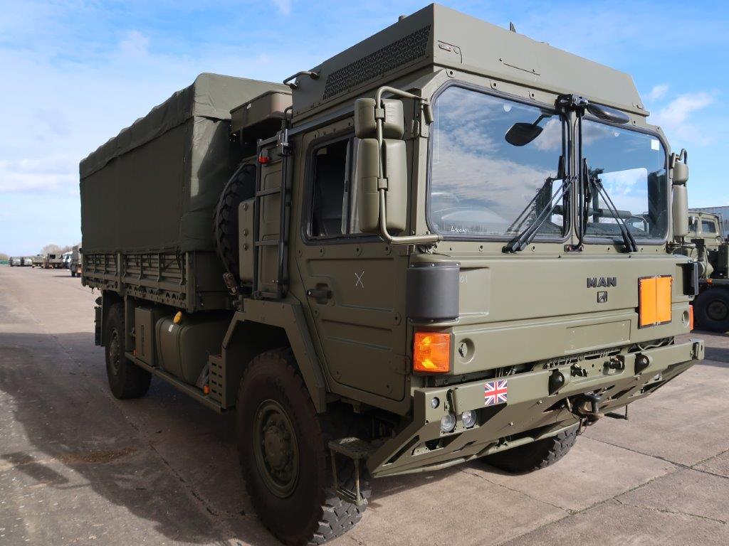 Ex Military - 50326 – MAN HX60 18.330 4×4 Cargo Winch Truck