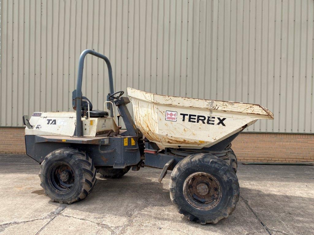Ex Military - 50439 – Terex TA6S 6 Ton Swivel Dumper