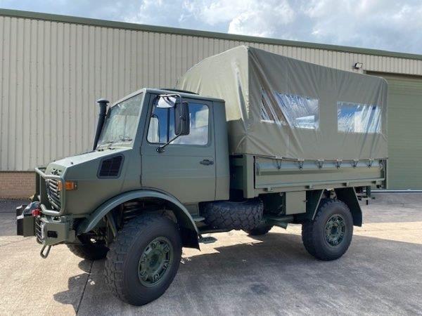 Ex Military - 50453 – Mercedes Unimog U1300L RHD 4×4 Shoot Vehicle