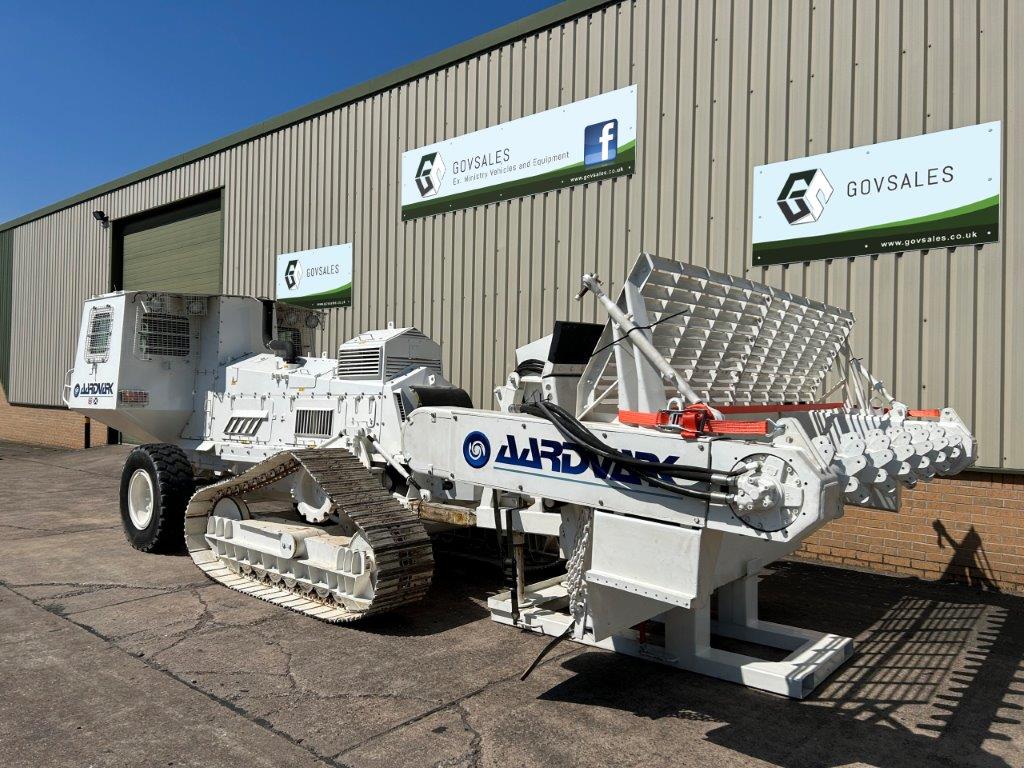 Ex Military - Aardvark AMCS MK4R Landmine Clearing Machine (Armoured Plant)