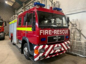 Ex Fire Brigade MAN 12.224 Fire engine