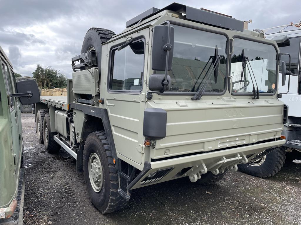Ex Military - 50514 – MAN KAT A1 6×6 LHD Flat Bed Cargo Truck