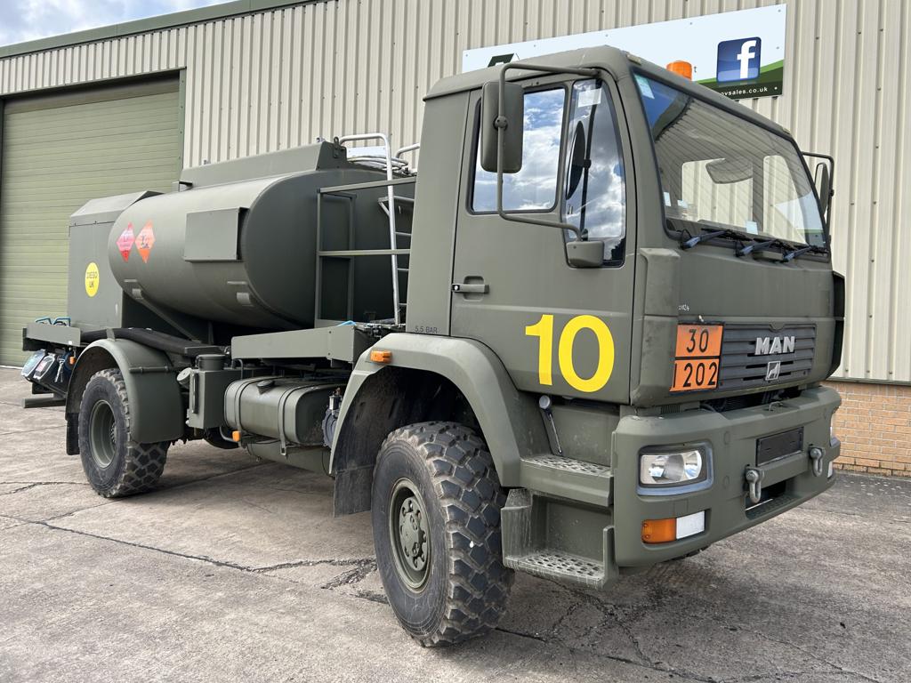 Ex Military - 50516 – MAN LE14.220 4×4 5,000 Litre Aviation Fuel Delivery Tanker